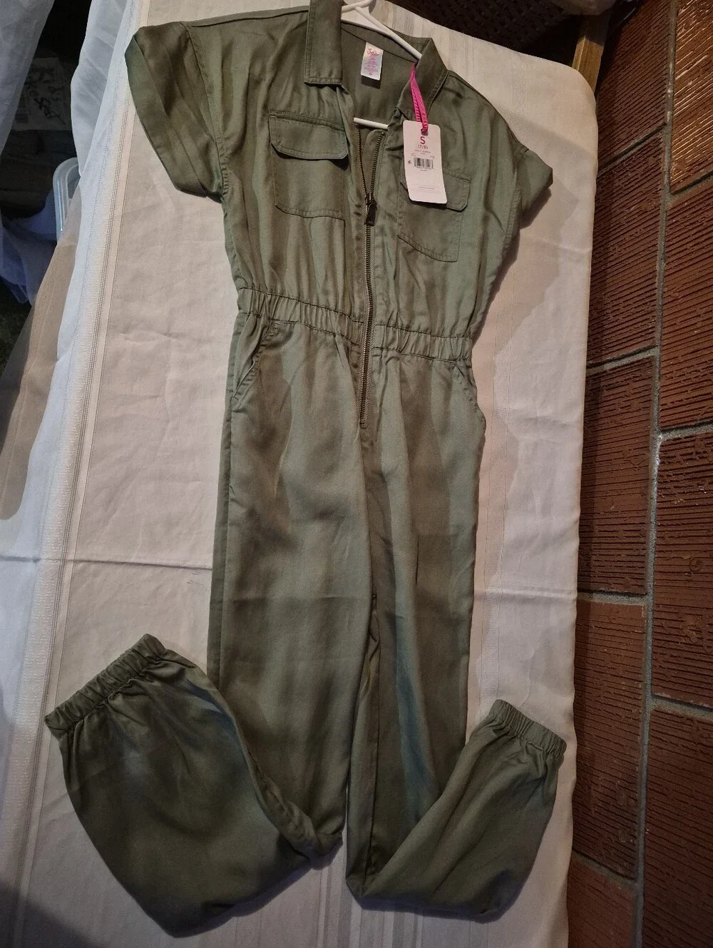 Green Jump Suit Size 7/8